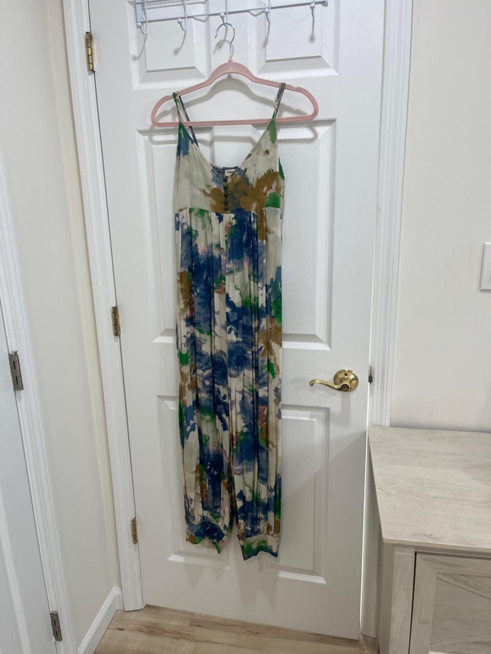 Neutral Multi-Color Watercolor jumper